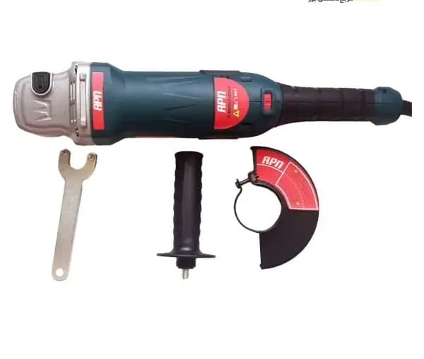 مینی فرز دسته بلند دیمردار ای پی ان 1200 وات مدل AG 115 L — تصویر ۴