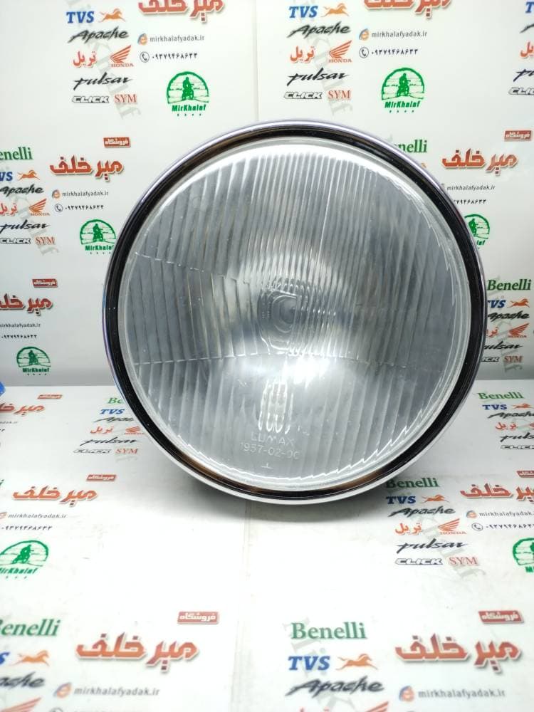 بلوری کامل چراغ جلو موتور پالس 180 چراغ گرد شرکتی