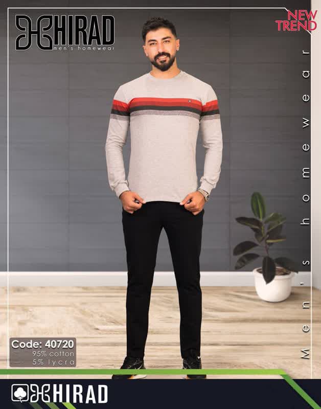 ست بلوز و شلوار مردانه هیراد کد 40720