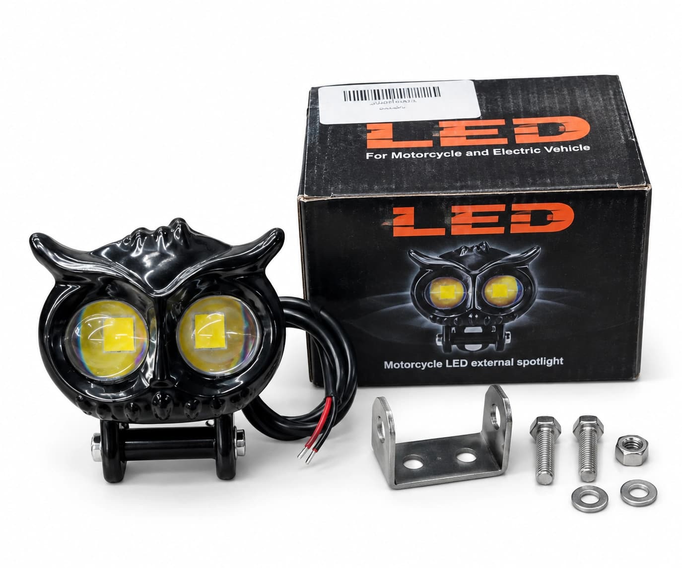 پروژکتور جغدی LED موتور سیکلت سه حالته