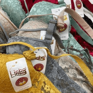 سوتین اسفنجی فنردار گیپوری هارنسی برند معتبر لینبو(بسته ۱۲تایی) — تصویر ۵