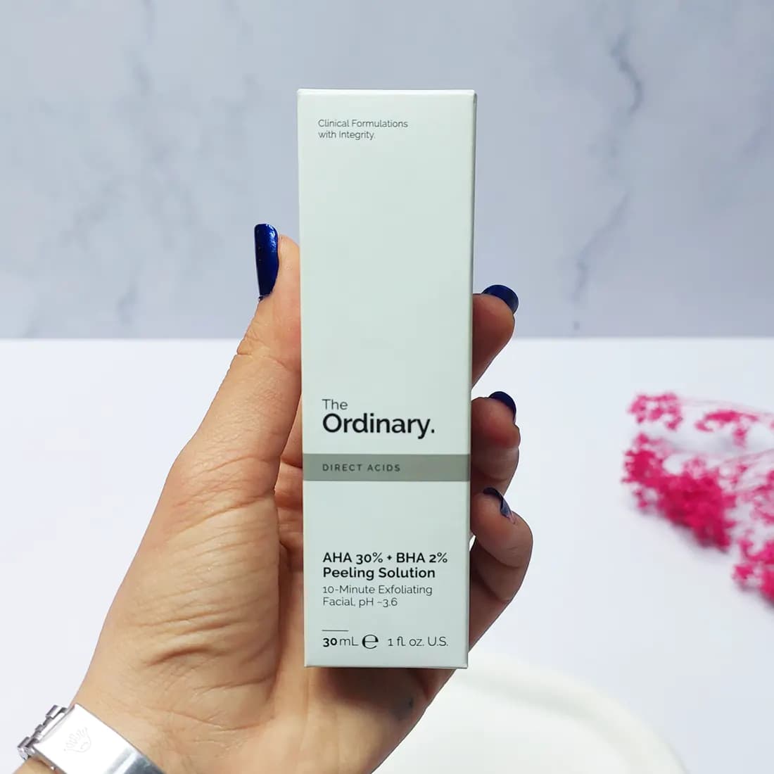 سرم پیلینگ سولوشن حاوی AHA 30% و BHA 2% اوردینری حجم 30میلی لیتر — تصویر ۲