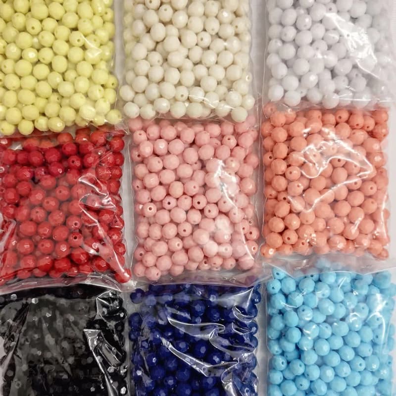 پک مهره رنگی ایرانی زنبوری 10میل 900گرمی(9رنگ هر رنگ 100گرم)