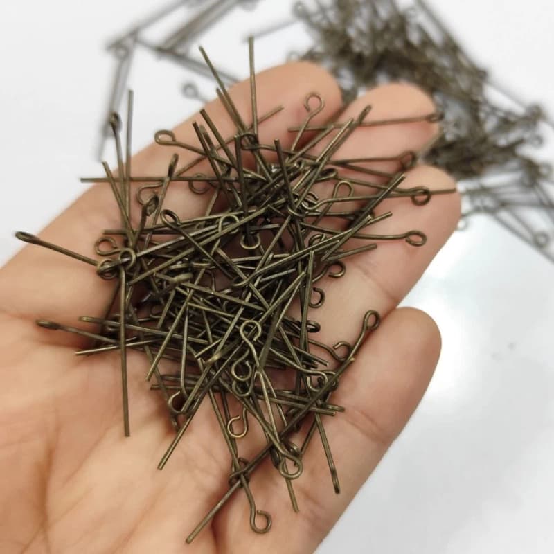 میخ ته گرد برنزی 2.6سانت (20 گرمی)عمده و جزئی