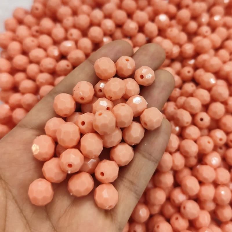 مهره رنگی ایرانی گلبهی پر رنگ زنبوری سایز 10میل(100گرمی) — تصویر ۲