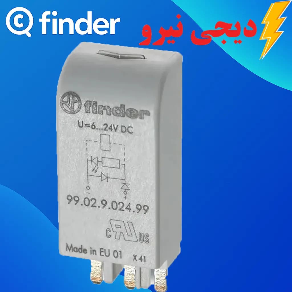 ماژول LED فیندر مدل 99.02.0.230.59 ولتاژ کاری ۱۱۰ تا ۲۳۰ ولت AC/DC — تصویر ۲