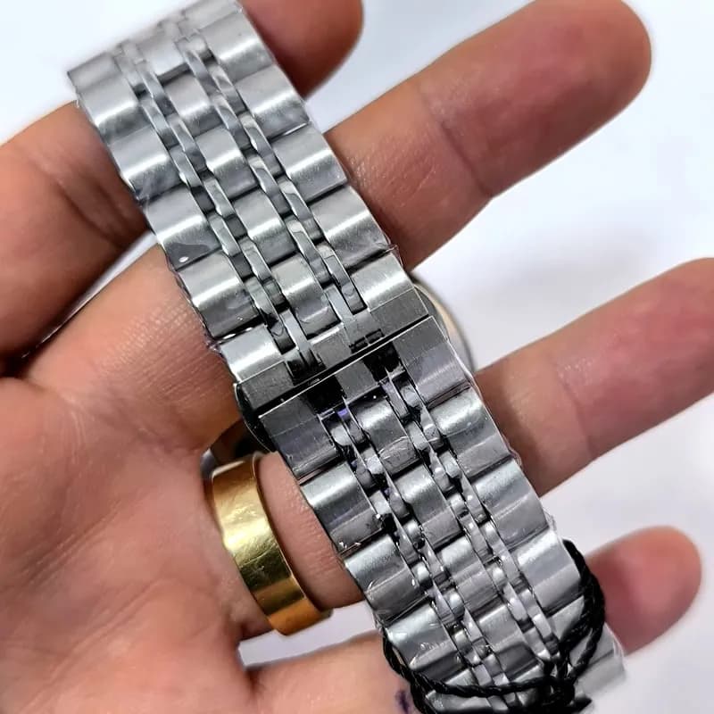ساعت مردانه رومانسون والنتینو – موتور ژاپن – تاریخ دار – طرح سه موتور – 1458 — تصویر ۷