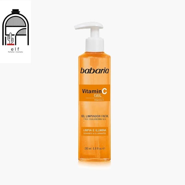 ژل شوینده صورت ویتامین C باباریا 200 میل | Babaria Vitamin C Gel | اصل و اورجینال