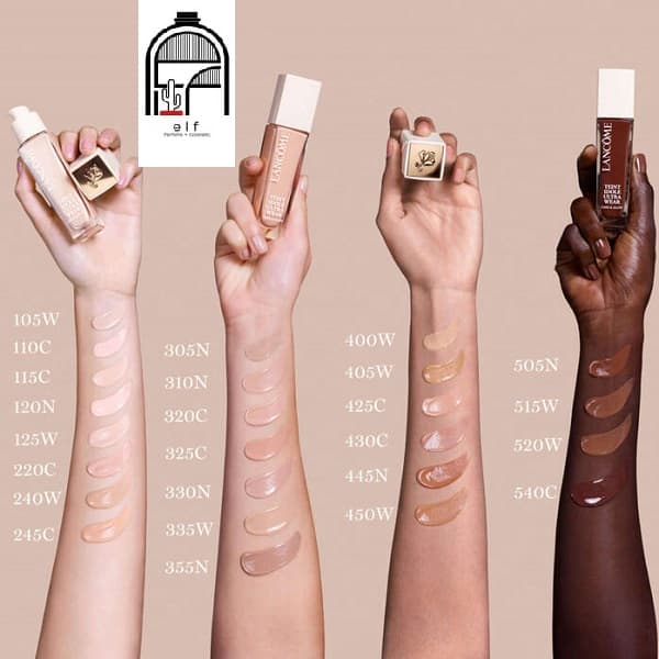 کرم پودر طبیعی تینت ادول الترا ور کر اند گلو لانکوم TEINT IDOLE ULTRA WEAR CARE & GLOW Natural foundation makeup Lancome — تصویر ۲
