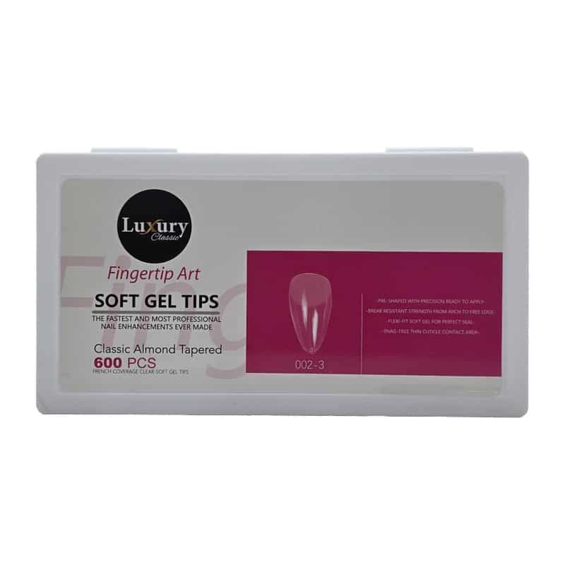 ژل تیپس لاکچری LUXURY GEL TIPS600PCS — تصویر ۴