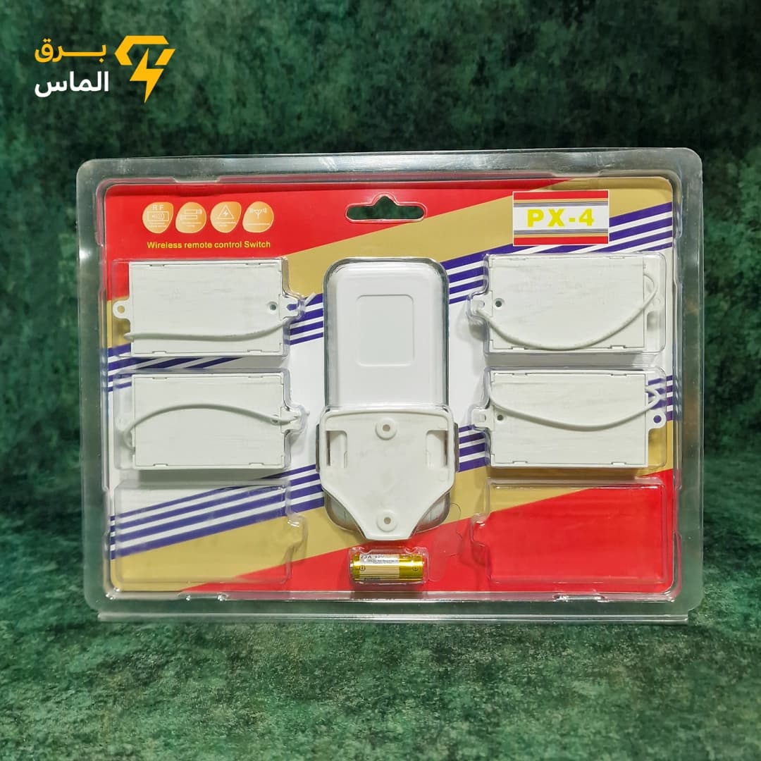ریموت کنترل 4کانال مجزا برند PX — تصویر ۳