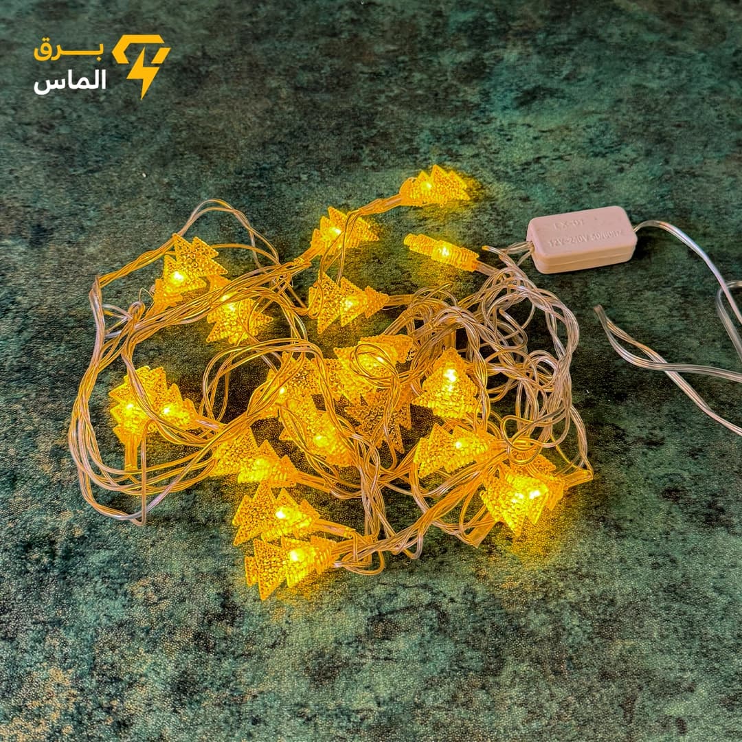 ریسه ۴ متری مدل کاج آفتابی – نور تزئینی LED و کممصرف