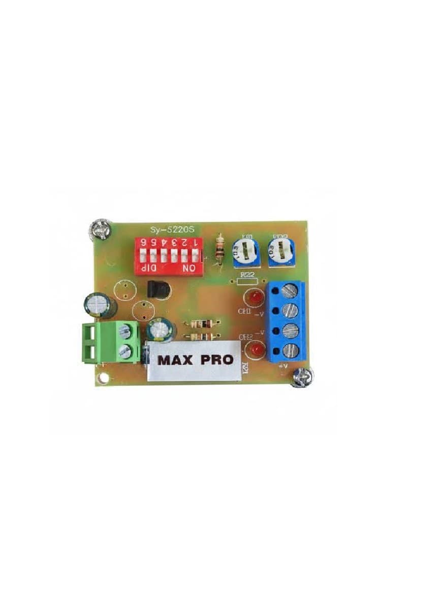 فلاشر 2 کانال برند MAX PRO با قابلیت تنظیم نور و سرعت