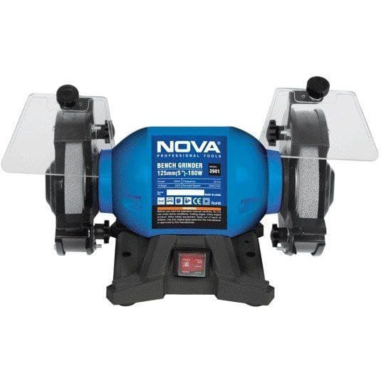 چرخ سنباده رومیزی 125 میلیمتری 180 وات نووا NOVA مدل 3901