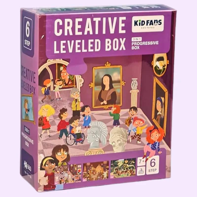 پازل کودک 360 تکه مدل موزه KID FANS MUSEUM کد KS2405