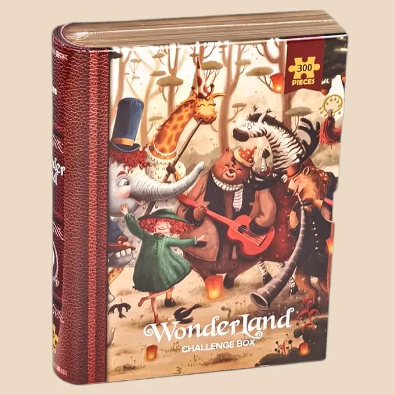 پازل کودک KID FANS مدل موسیقی در جنگل Wonder Land MUSICIAN IN JUNGLE کد KS2422 — تصویر ۲