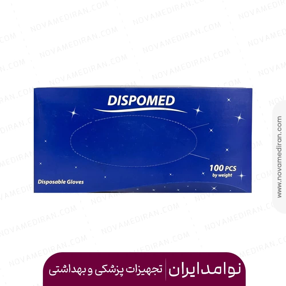 دستکش وینیل دیسپومد بسته ۱۰۰ عددی — تصویر ۲