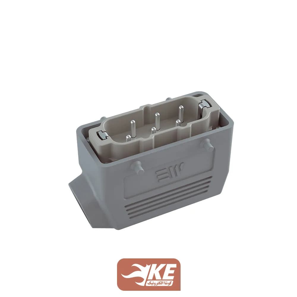 کانکتور صنعتی 6 پین 35 آمپر نری Mete Enerji مدل 403103 — تصویر ۲