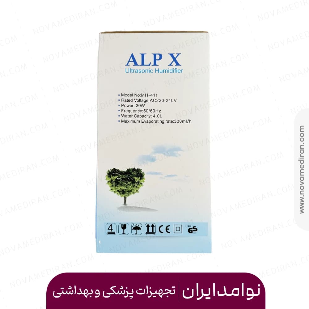 دستگاه بخور سرد برند آلپکس ALPX مدل MH-411 — تصویر ۴