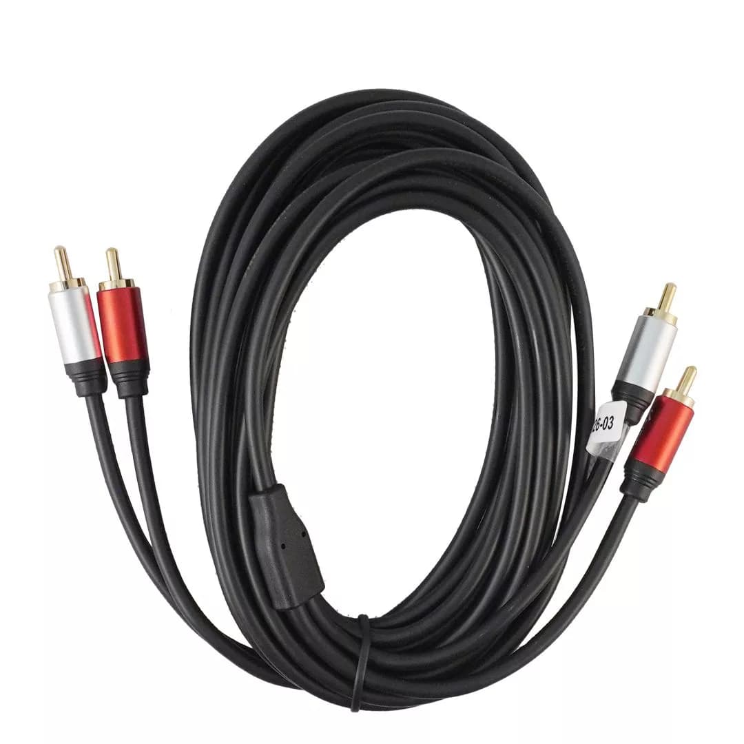 کابل صدا 2 به 2 RCA کی نت 5 متری K-C138 — تصویر ۷
