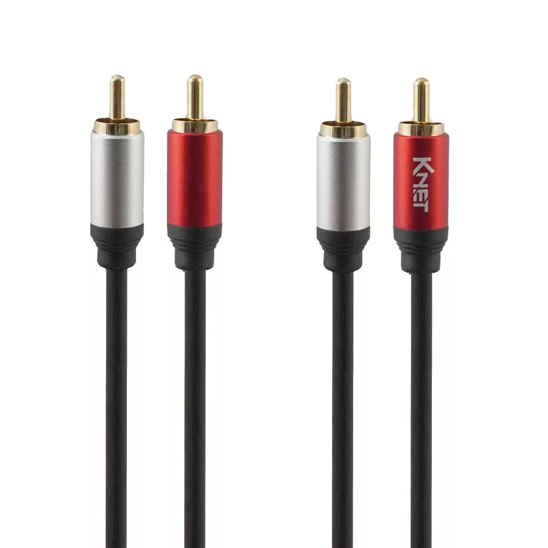 کابل صدا 2 به 2 RCA کی نت 3 متری K-C137