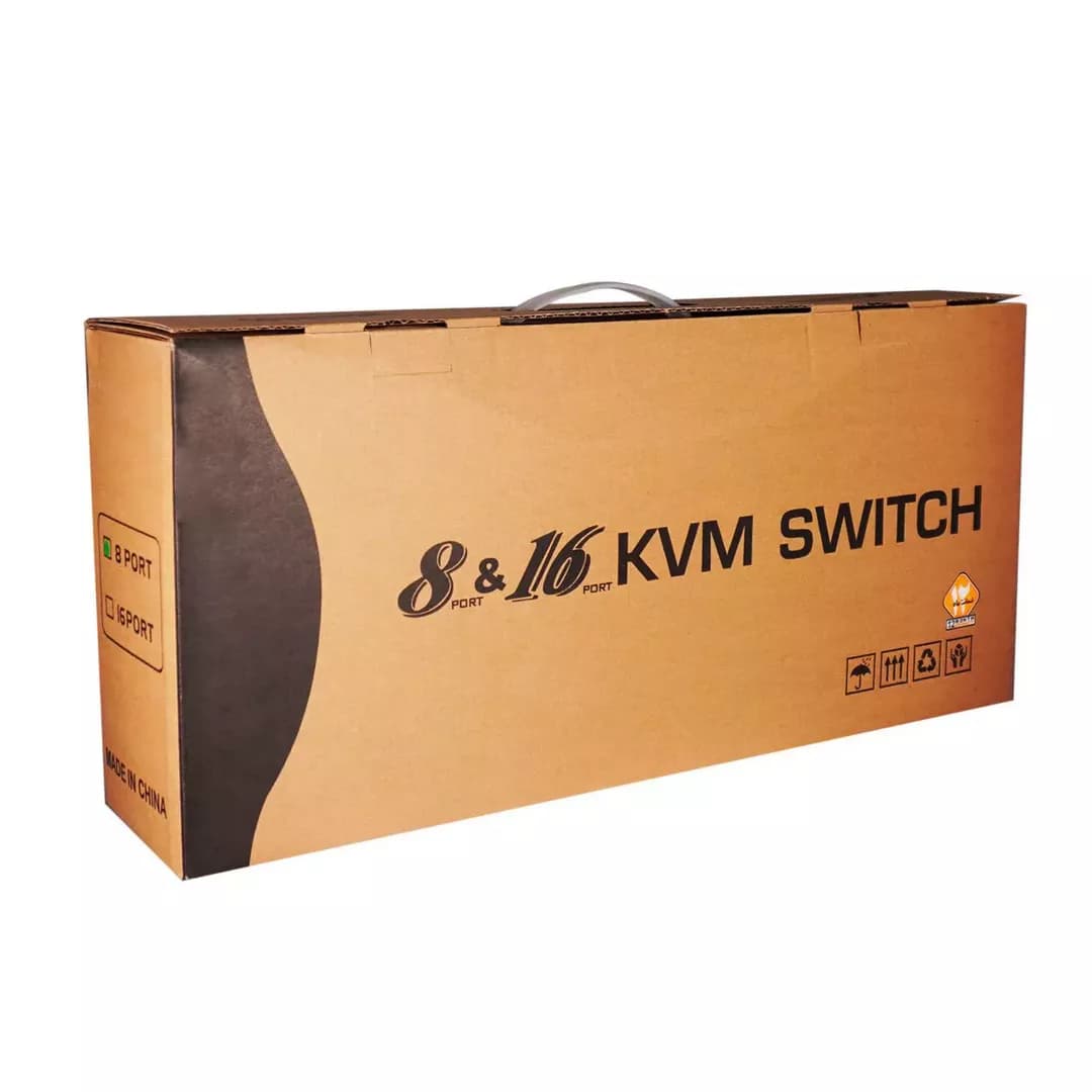 کی وی ام سوئیچ 8 پورت HDMI کی نت پلاس KP-H628 — تصویر ۸