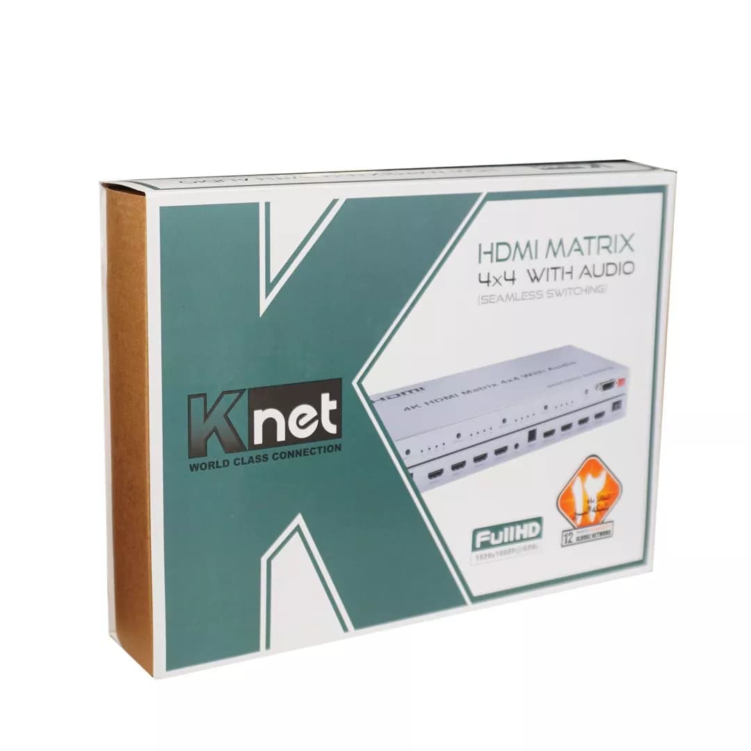 ماتریکس 4 در 4 HDMI کی نت K-M44 — تصویر ۳