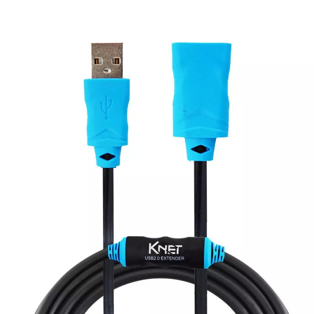 کابل افزایش طول USB 2.0 کی نت 15 متری K-C6 — تصویر ۲