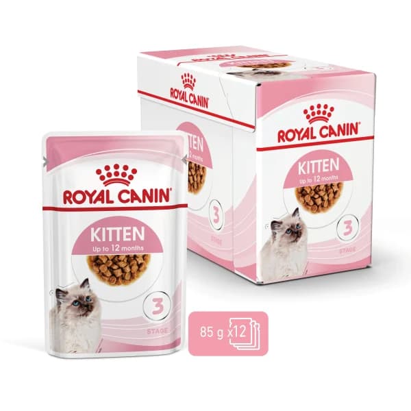 پوچ گربه رویال کنین Kitten وزن 85 گرم — تصویر ۳