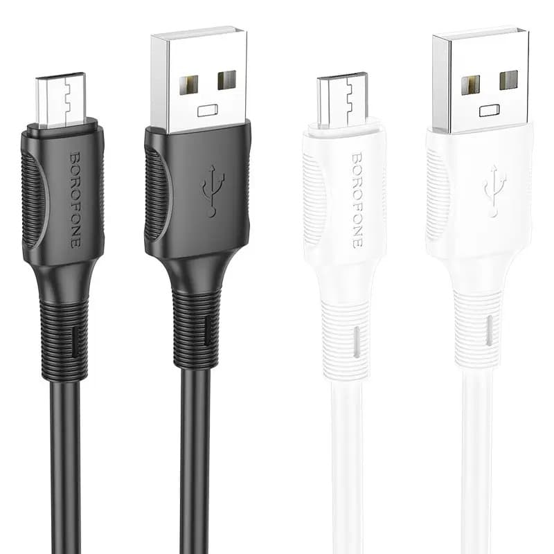 کابل تبدیل USB به Micro USB بروفون Borofone BX80