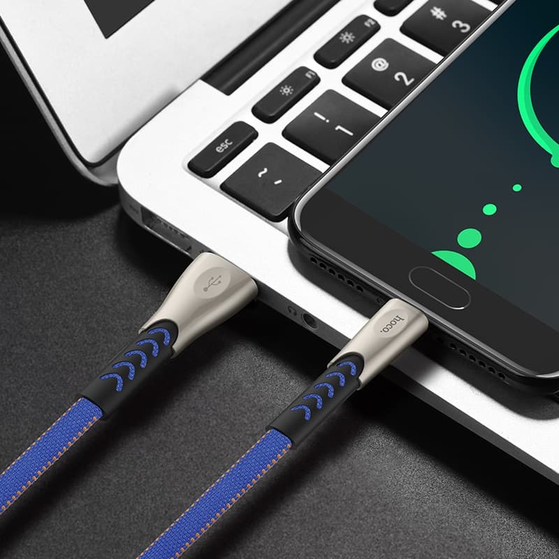 کابل تبدیل USB به Type-C هوکو Hoco U48 — تصویر ۴