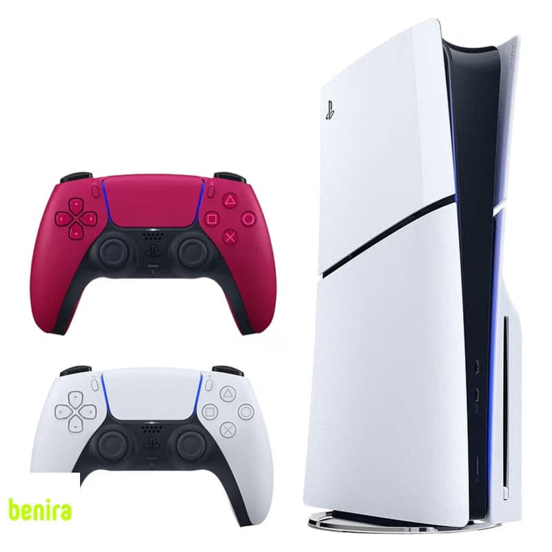 کنسول بازی سونی مدل PlayStation 5 Slim ظرفیت یک ترابایت ریجن 2016A اروپا به همراه دسته اضافی — تصویر ۱۱