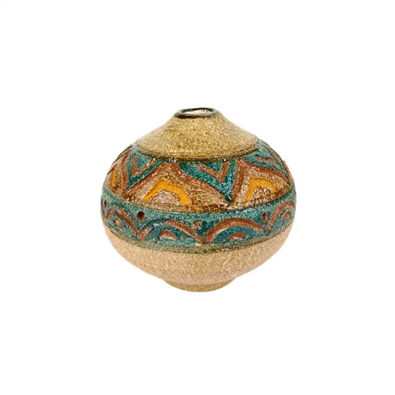 گلدان گوی بافت نیشابوری کد 001 — تصویر ۲
