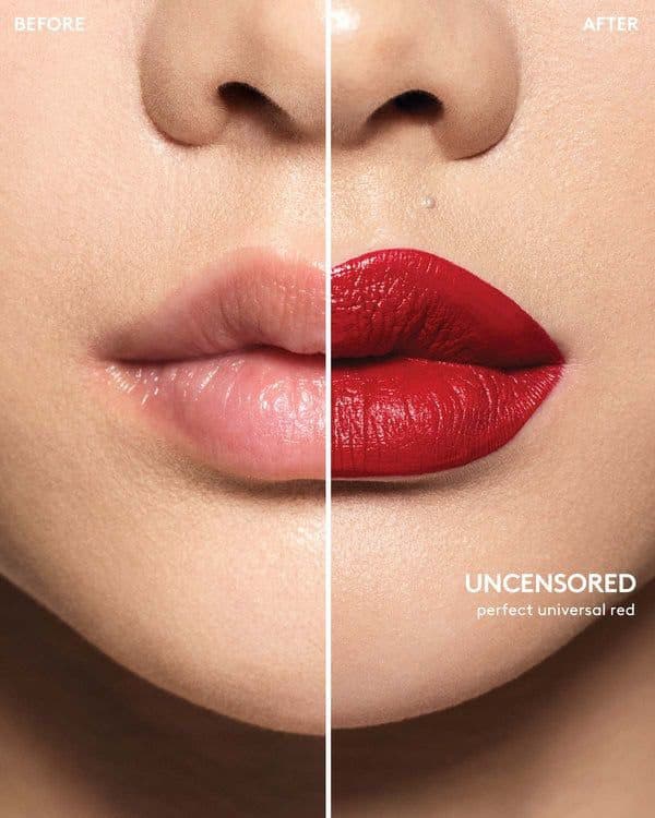 رژ لب فنتی بیوتی رنگ قرمز FENTY BEAUTY LONGWEAR FLUID LIP COLOR — تصویر ۳