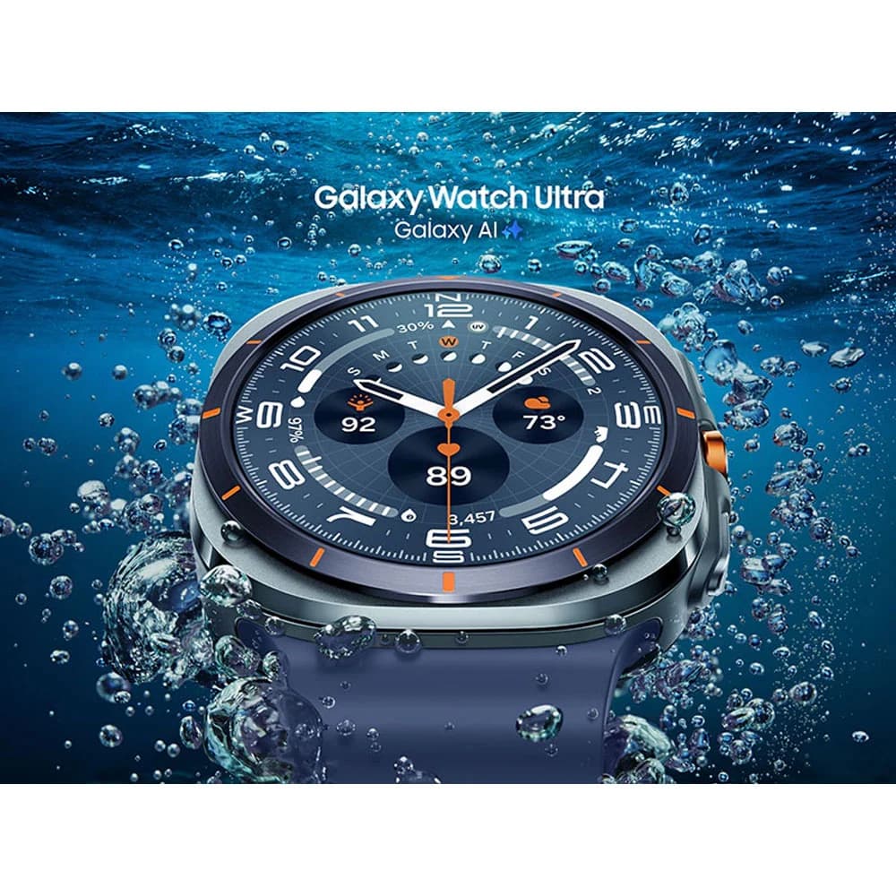 ساعت هوشمند ۴۷ میلیمتری سامسونگ مدل Galaxy Watch Ultra 2025 با بند مارین — تصویر ۸