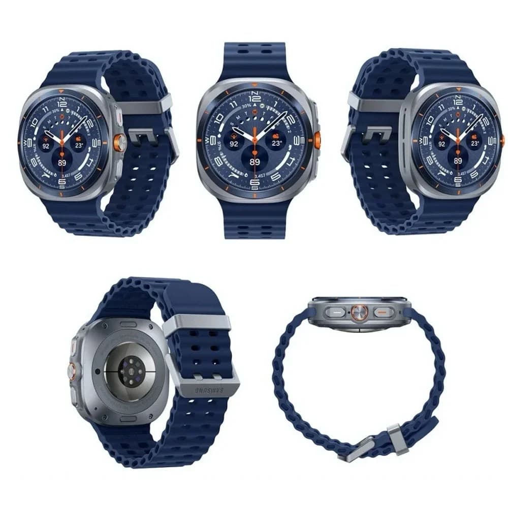 ساعت هوشمند ۴۷ میلیمتری سامسونگ مدل Galaxy Watch Ultra 2025 با بند مارین — تصویر ۶