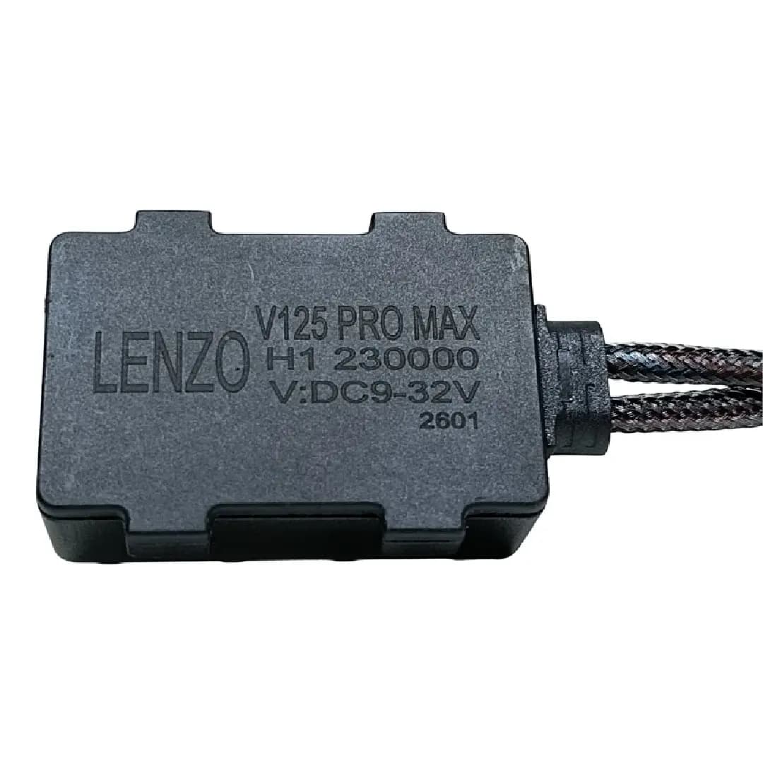 هدلایت خودرو لنزو LENZO مدل V125 Pro Max پایه H1 توان ۱۶۵ وات — تصویر ۷