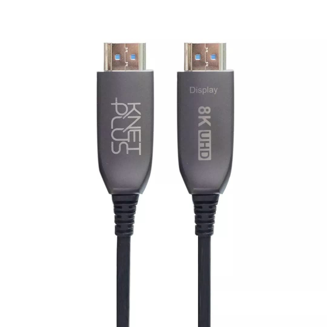 کابل 2.1 HDMI فیبر نوری کی نت پلاس 20 متری KP-A159 — تصویر ۲