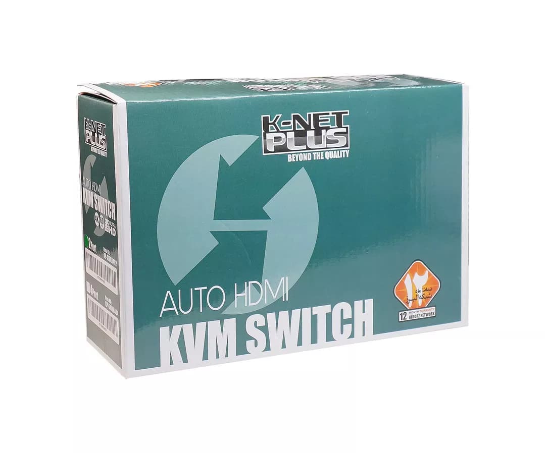 کی وی ام سوییچ 4 پورت HDMI کی نت پلاس KP-H624 — تصویر ۵