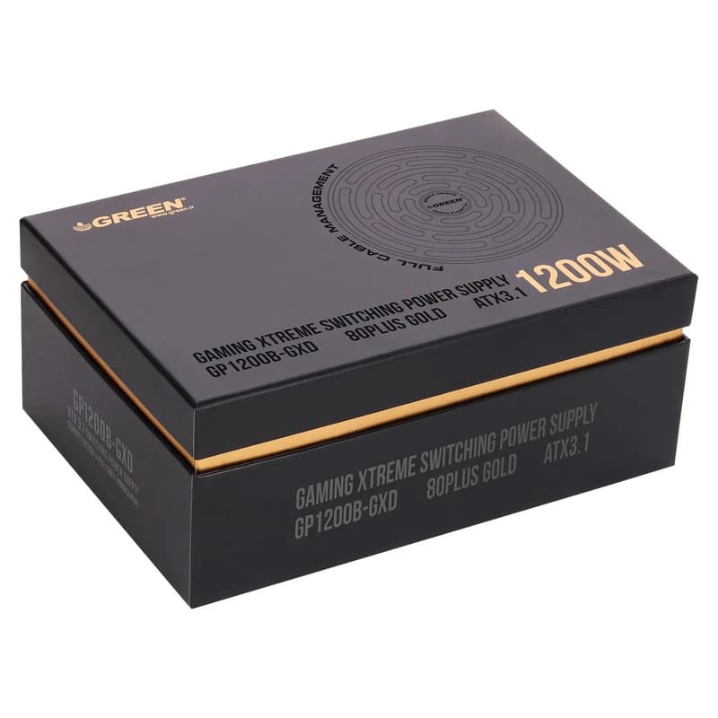 پاور ماژولار 1200 وات گرین مدل GP1200B-GXD GOLD — تصویر ۶