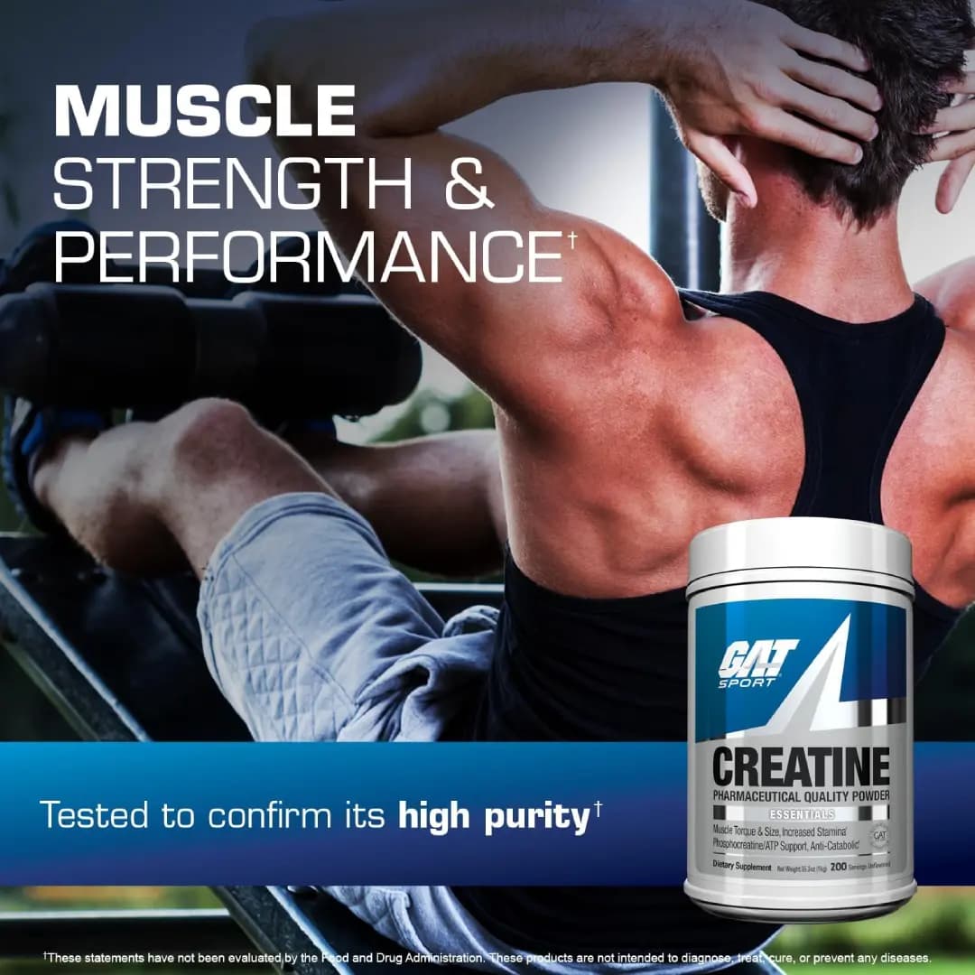 مکمل کراتین منوهیدرات گت اسپرت GAT SPORT CREATINE MONOHYDRATE — تصویر ۳