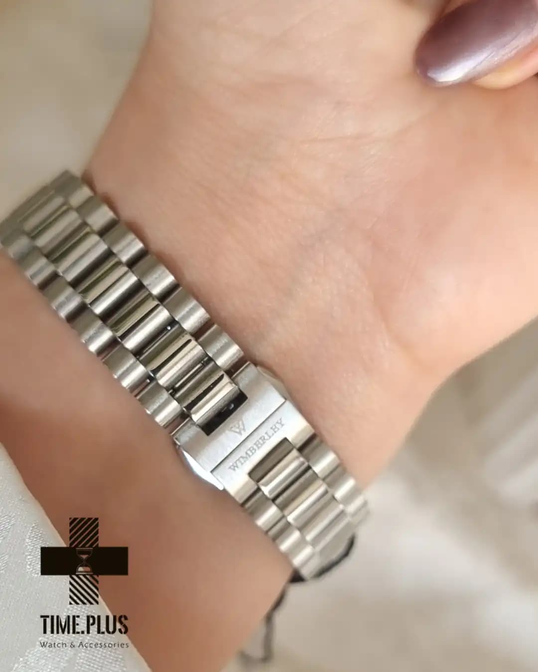 ساعت ست زنانه و مردانه ویمبرلی اورجینال نقره ای صفحه سبز — تصویر ۷