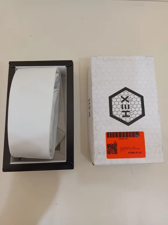 کراوات ساتن ساده هکس ایران مدل KS-WITE کد B21115 — تصویر ۳