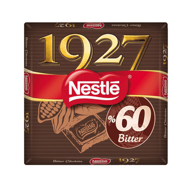 شکلات تخته ای 1927 نستله 60 درصد تلخ — تصویر ۲