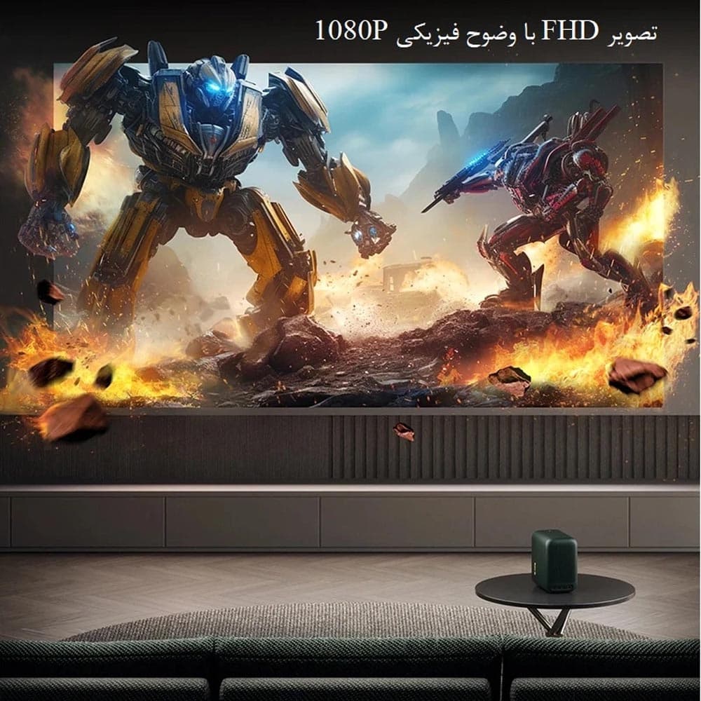 ویدئو پروژکتور هوشمند مدل xming Page One Smart Projector XMM2101 — تصویر ۴