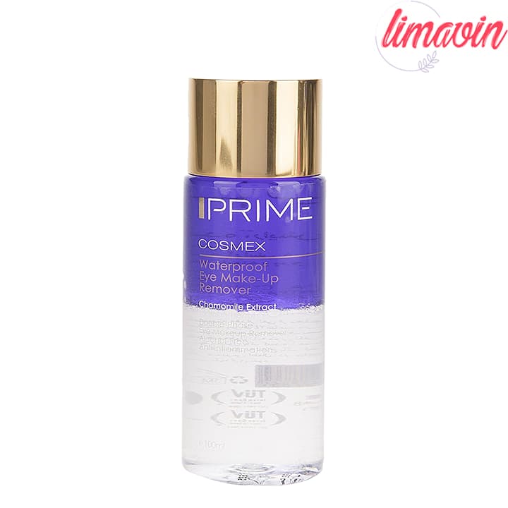 محلول پاک کننده آرایش دو فاز چشم پرایم مدل Cosmex حجم 100 میلی لیتر — تصویر ۴