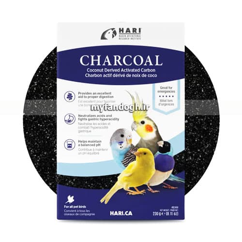 کربن اکتیو یا زغال فعال پرندگان هاگن Hagen charcoal supplement — تصویر ۲
