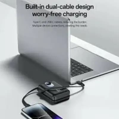 پاوربانک 20000 با کابل داخلی تایپسی و لایتنینگ Yesido YP94 — تصویر ۵