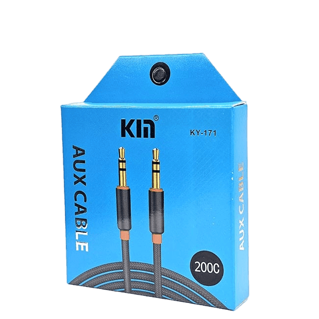 کابل 2متری AUX از برند kin مدل KY-171 — تصویر ۴