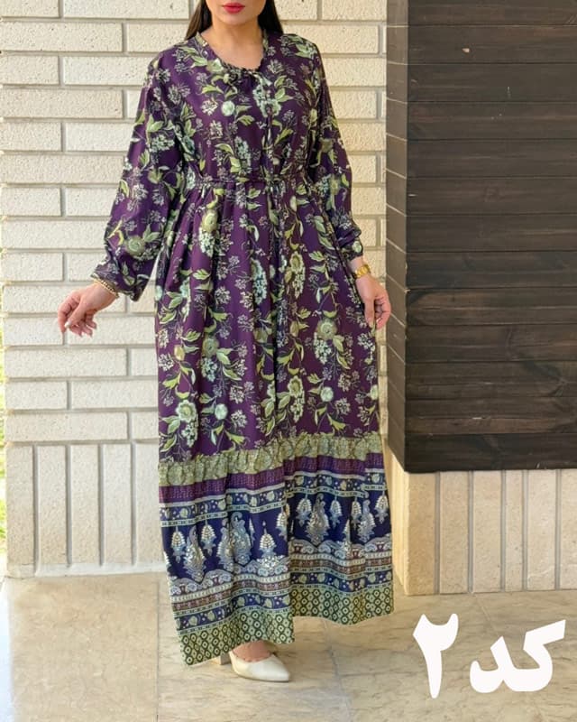 پیراهن ساحلی حاشیه دار فلور دیانا 6896 — تصویر ۱۰